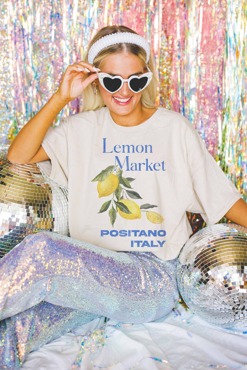 Lemon Market Oversized T-Shirt