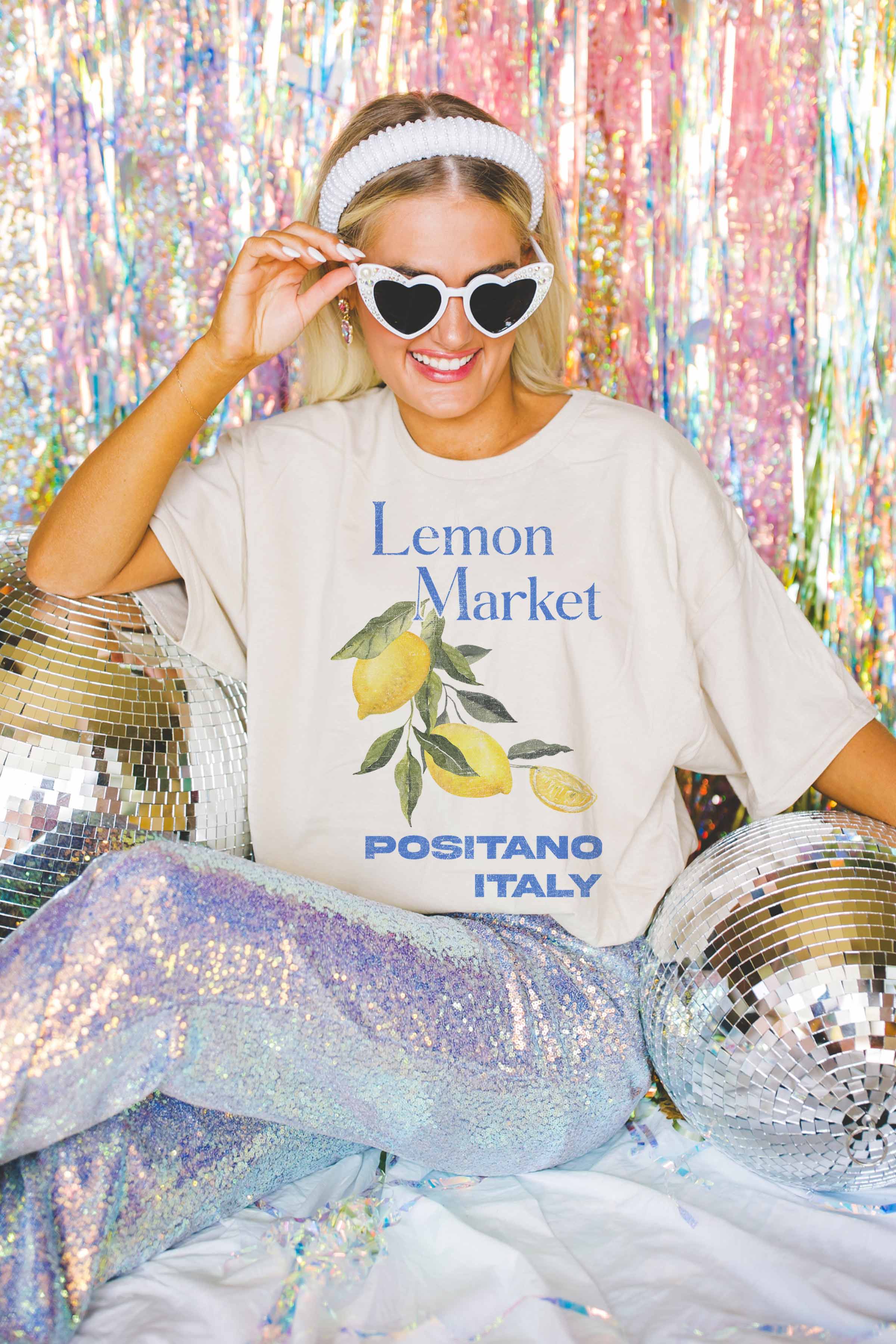 Lemon Market Oversized T-Shirt