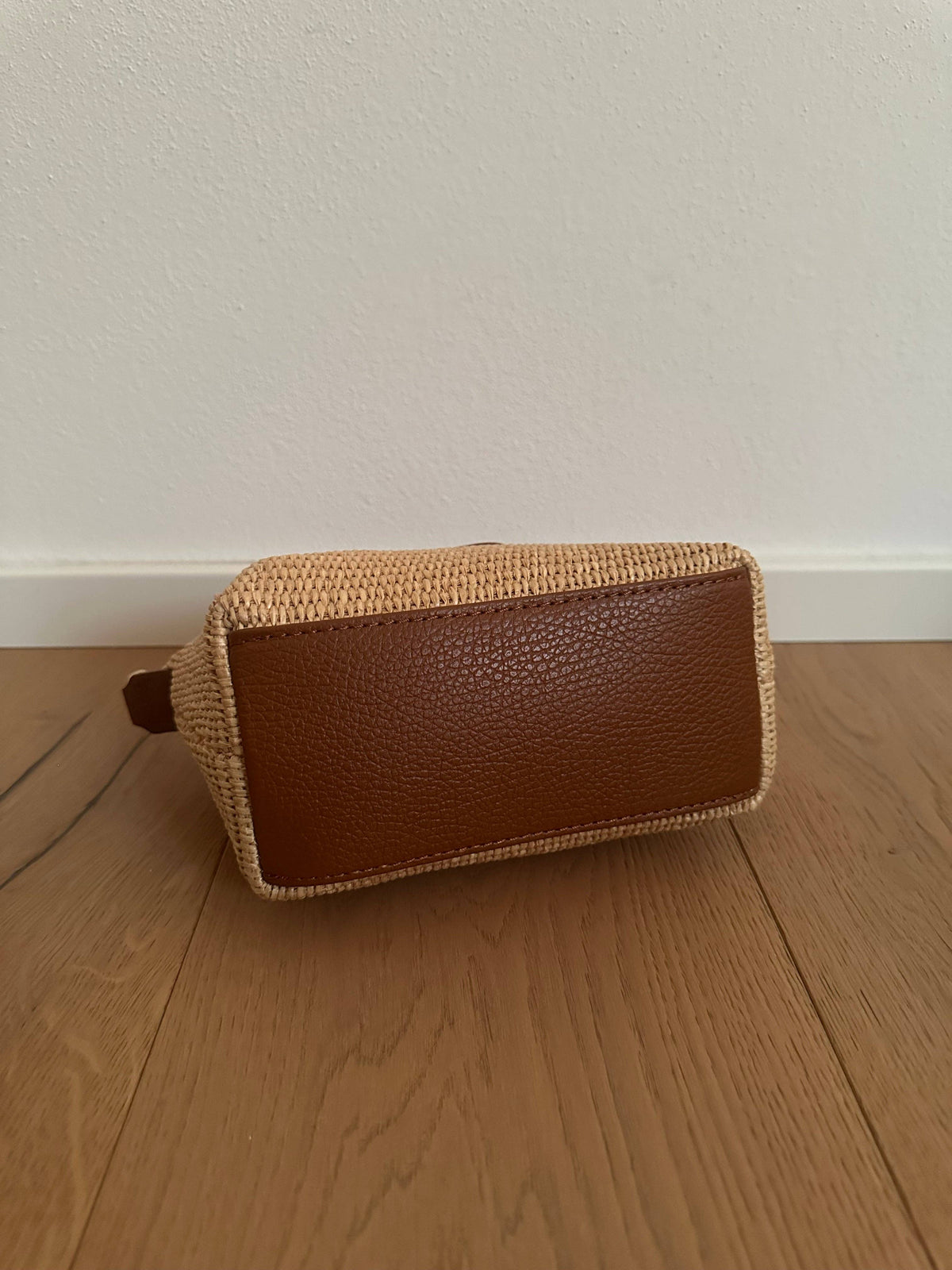 CHERIE - Raphia und echtes Leder