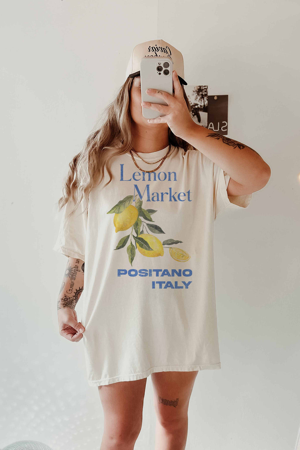 Lemon Market Oversized T-Shirt