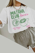 Matcha Club oversized T-Shirt