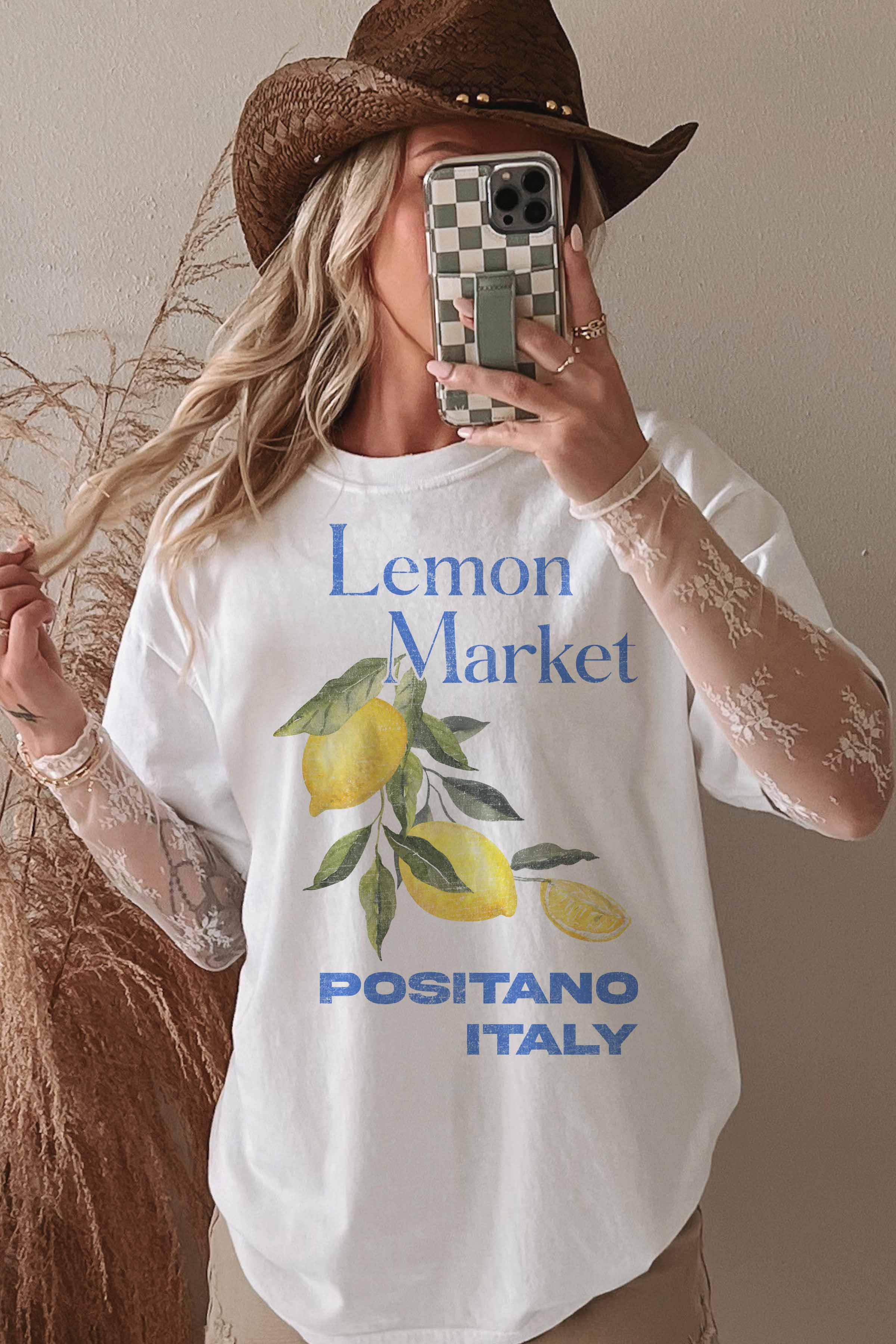 Lemon Market Oversized T-Shirt